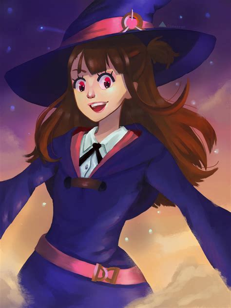Who does akko end up with